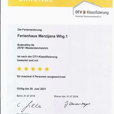 Ferienhaus Merzijana Büsum Exterior foto